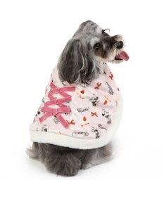 PET PARADISE ディズニー ミニー ポンチョ 《ケーキ柄》 小型犬