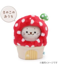 Mother garden しろたん ついてきちゃうしろたん マスコット用 着せ替えカバー  《きのこのおうちカバー》