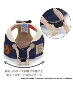 PET PARADISE ミニオン ティム ベストハーネス デニム ＳＳ 小型犬