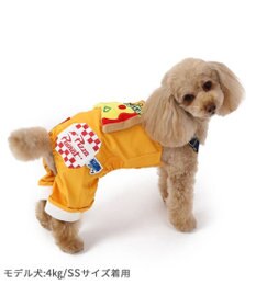 PET PARADISE ディズニー トイ・ストーリー  ピザプラネット柄  オーバーオール 【小型犬】