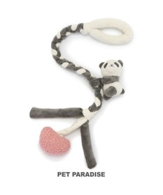PET PARADISE  ペットパラダイス  編みロープトイ 《パンダ》