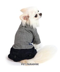 PET PARADISE J.PRESS パンツ つなぎ 《グレンチェック》 小型犬