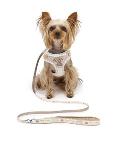 PET PARADISE ミニオン ティム リード付きハーネス  《チェック柄》  Ｓ 小型犬