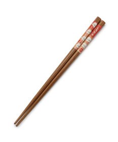 Mother garden しろたん 木製箸 21㎝《紅梅柄》