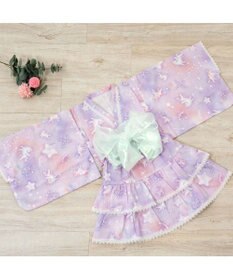 Mother garden マザーガーデン ユニコーン 浴衣ドレス 《ミルキーウェイ》 95～100cm / 105～110cm