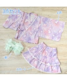 Mother garden マザーガーデン ユニコーン 浴衣ドレス 《ミルキーウェイ》 95～100cm / 105～110cm