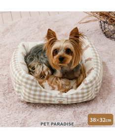 PET PARADISE ペットパラダイス くまちゃん カドラー  S《38×32cm》
