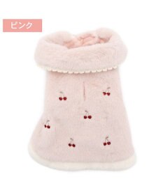 PET PARADISE ペットパラダイス チェリー ポンチョ 《ピンク》 中型犬 大型犬