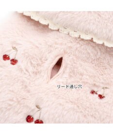 PET PARADISE ペットパラダイス チェリー ポンチョ 《ピンク》 中型犬 大型犬