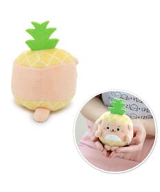 Mother garden しろたん お座り 手のり ちびちびマスコット 《パイナップルパーティー 》《単品》