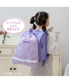 Mother garden マザーガーデン 野いちご お着替え巾着リュック 《レトロストロベリー柄》