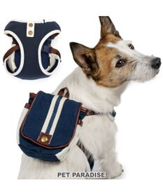 PET PARADISE ペットパラダイス ライン入りリュック付き ハーネス Ｓ 小型犬