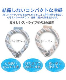 PET PARADISE クールリング 犬 クールネック ひんやり 28℃クールリング 【３Ｓ】 リフレクター 水色 ベージュ  反射材付き
