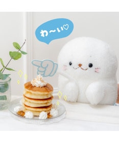 Mother garden しろたん ふわふわ ハンドパペぐるみ