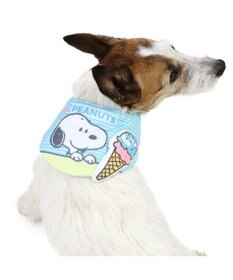 PET PARADISE スヌーピー クール バンダナ 《アイス柄》 小型犬
