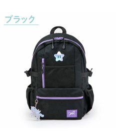 Mother garden マザーガーデン ユニコーン キッズ リュック ブラック リフレクターキーホルダー付き