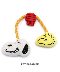 PET PARADISE スヌーピー お友達 ロープ トイ