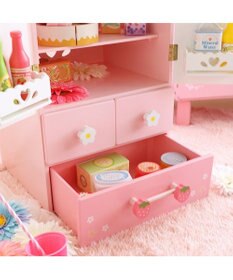 Mother garden マザーガーデン 野いちごままごと デラックス 冷蔵庫 《キューティー柄》