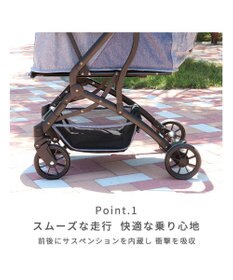 PET PARADISE smooca コンパクト ペットカート 《スモーキーピンク》