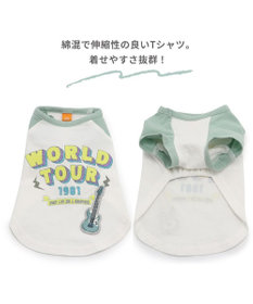 PET PARADISE ペットパラダイス Tシャツ 《バンド柄》【小型犬】