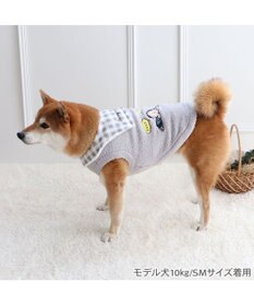 PET PARADISE スヌーピー 遠赤外線 ライナス セーラーニット 中型犬