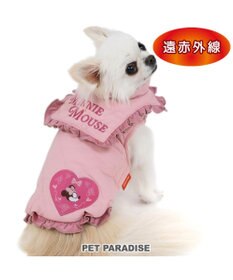 PET PARADISE ディズニー ミニーマウス 遠赤外線 軽量ふわベスト 小型犬