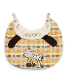 PET PARADISE スヌーピー ポンチョ 《にっこり チェック柄》中型犬 大型犬