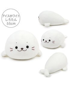 Mother garden しろたん クール 抱き枕 55cm  《アイスホワイト》 単品