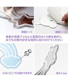 Mother garden マザーガーデン ユニコーン ウォールステッカーミラー