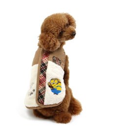 PET PARADISE ミニオン  ボブ＆ティム  背中開きベスト 小型犬