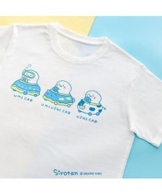 Mother garden しろたん 半袖 Ｔシャツ 《ウミウシ＆イカー》 ユニセックス