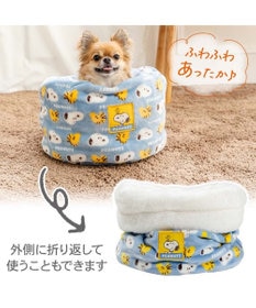 PET PARADISE スヌーピー 筒形寝袋 《コロン柄》 Ｓ