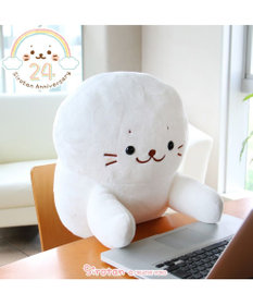 Mother garden しろたん デスクワークワクッション 38cm