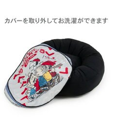 PET PARADISE スヌーピー丸型クッション 《野球柄》 Ｍ