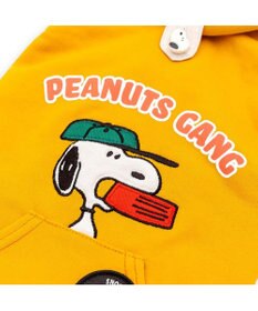 PET PARADISE スヌーピー ワッペン パーカー 中型犬