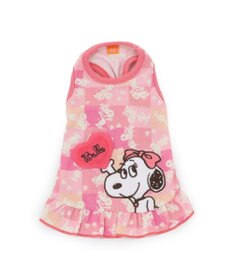 PET PARADISE スヌーピー ベル タンクトップ 《ポップ柄》 中型犬