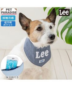 PET PARADISE Lee ヒッコリー ロゴ クールバンダナ 小型犬