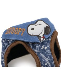 PET PARADISE スヌーピー ベストハーネス 《デニム風》 Ｍ 大型犬