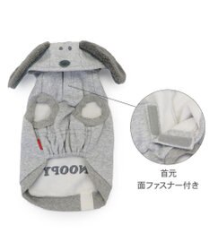 PET PARADISE スヌーピー ワントーン パーカー 《グレー》 中型犬 大型犬