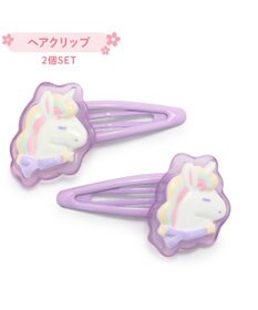 Mother garden マザーガーデン ユニコーン ヘアクリップ 2個セット