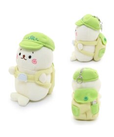 Mother garden しろたん マスコットキーホルダー ついたん 12cm 《しろっぺ  / きのこ狩りおのぼりたん 》 【単品】
