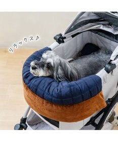 PET PARADISE ペットパラダイス ペットカート クッション 《ネイビー》