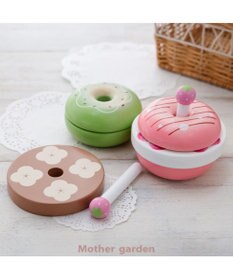 Mother garden マザーガーデン 木製 ストロベリーベーグルサンド 単品