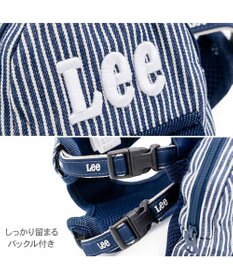 PET PARADISE Lee ヒッコリー ロゴ リュック付きハーネス ＳＳ 小型犬