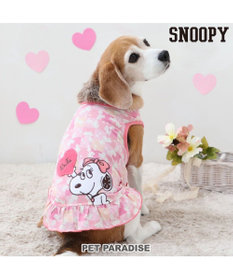 PET PARADISE スヌーピー ベル タンクトップ 《ポップ柄》 中型犬
