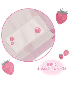 Mother garden マザーガーデン 野いちご ランチマット 小《レトロストロベリー柄》