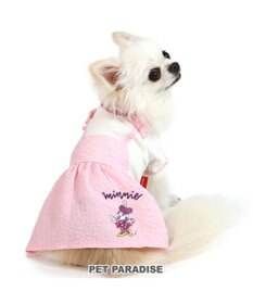 PET PARADISE  ディズニー ミニー ワンピース 《ぷくっと花柄》 小型犬