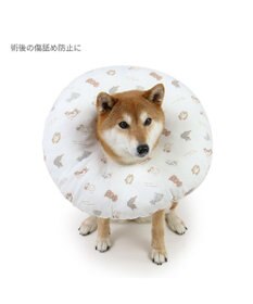 PET PARADISE ペットパラダイス makokoro エリザベスカラー 《わんちゃん柄》 ＳＭ 中型犬