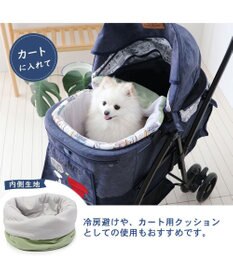 PET PARADISE スヌーピー サーフ柄 くるっと カドラー ベッド （40×45ｃｍ）