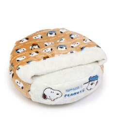 PET PARADISE スヌーピー 丸型寝袋 遠赤外線 《ブラザー柄》 50cm